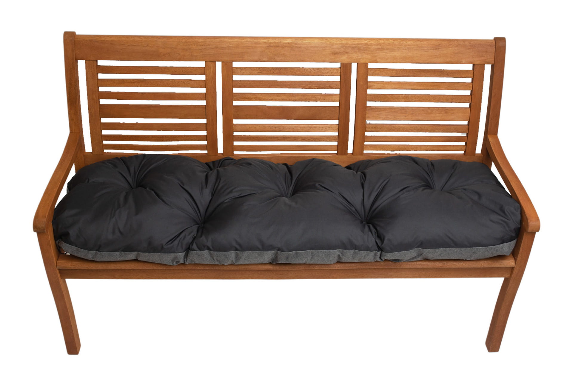 Cuscino Trapuntato Solo Seduta Per Sedie Da Esterno E Giardino Idrorepellente / Beige / Kit Da 4 - Foto 5