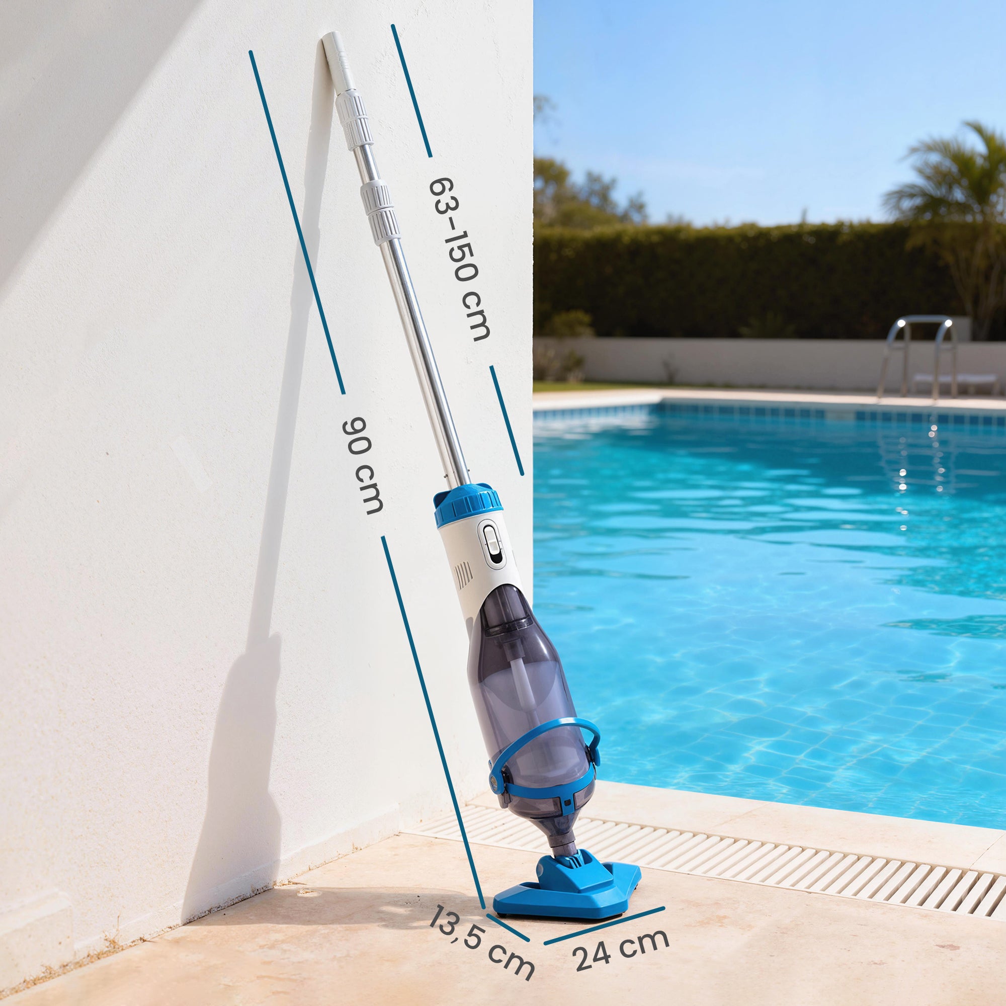 Aspirateur de Piscine ABS Outsunny - 3