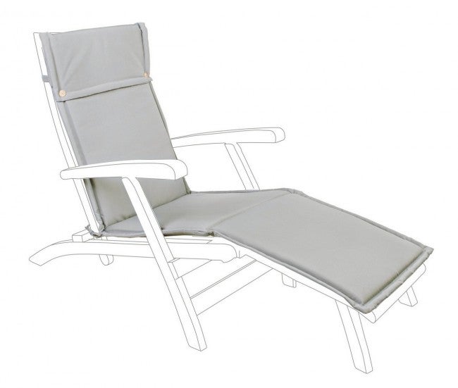 Coussin de fauteuil Everyday POLY180 gris tourterelle 0806341 - 3