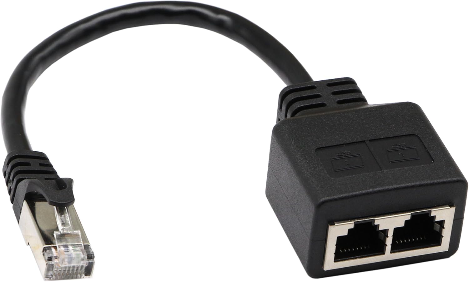 Divisore Ethernet RJ45 1 A 2 CAT5/CAT6 – Adattatore Femmina-Femmina LAN