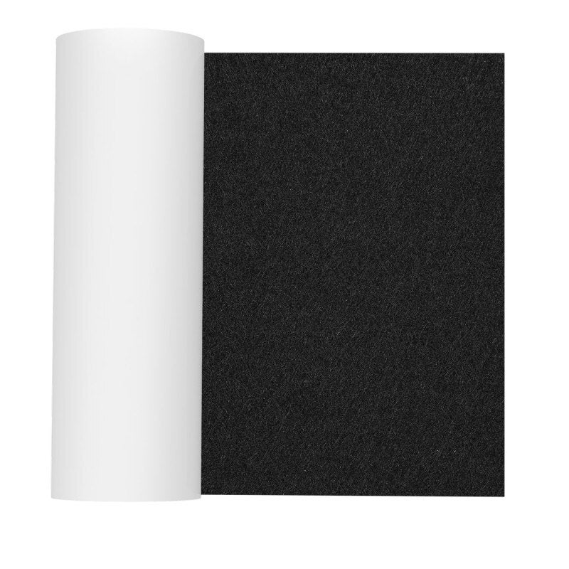 Filc samoprzylepny na meble, filc ochronny na stół 50x150cm Czarny