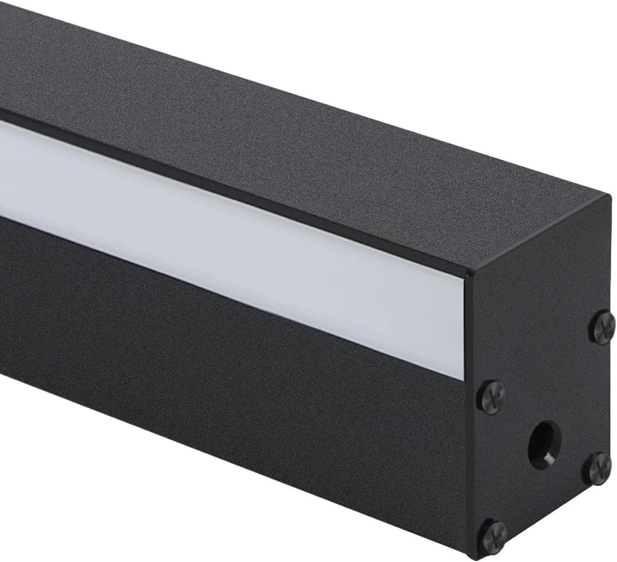 NETTLIFE Wewnętrzny kinkiet LED - Nowoczesna lampa do przedpokoju o mocy 80 cm i mocy 27 W, o ciepłej, białej barwie światła - 4