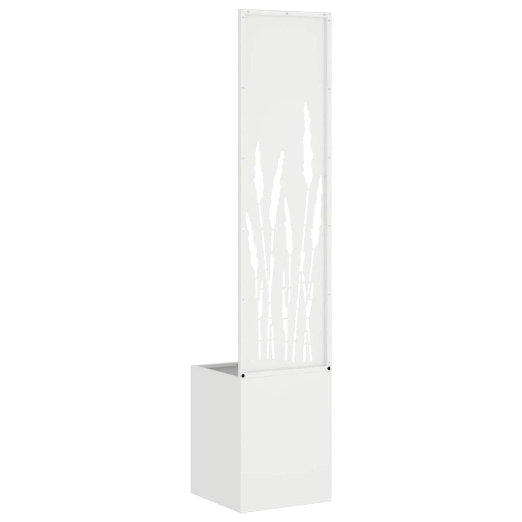 Écran de confidentialité de jardin Fretwork Blanc 32 x 150 cm vidaXL - 7