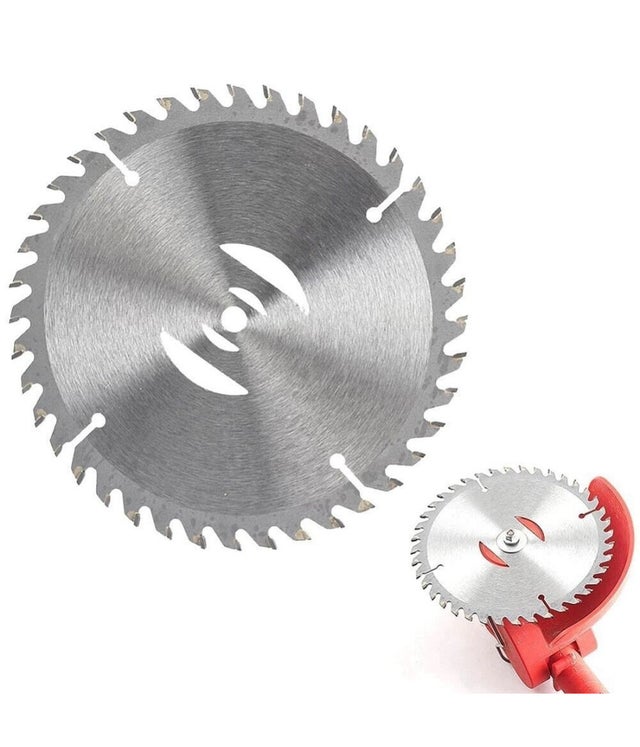 Trade Shop - Disco Lama Ricambio Per Decespugliatore Tosaerba A Batteria 150mm 40 Denti 07236 -