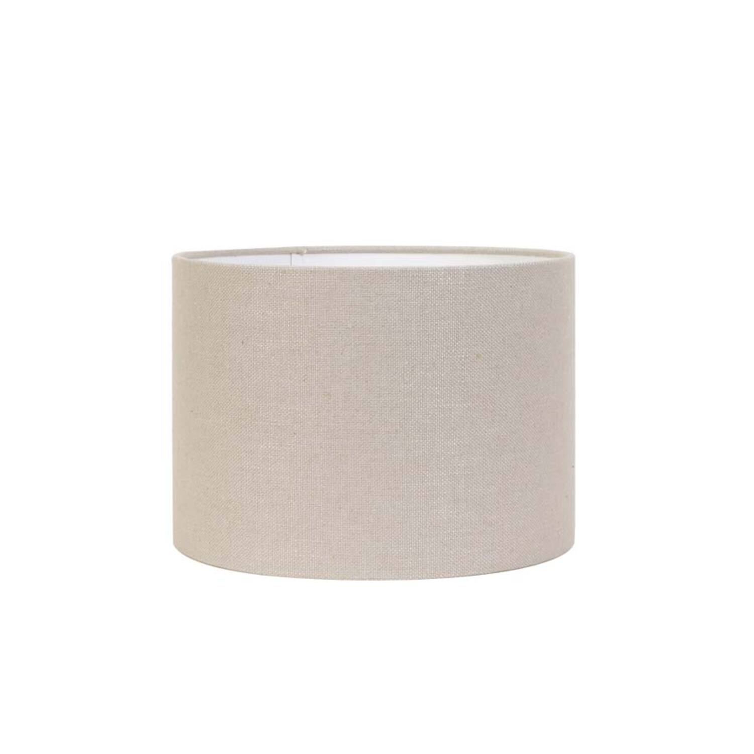 Light & Living - abat-jour - Livigno - gris - textile - Ø 30cm - E27 ...