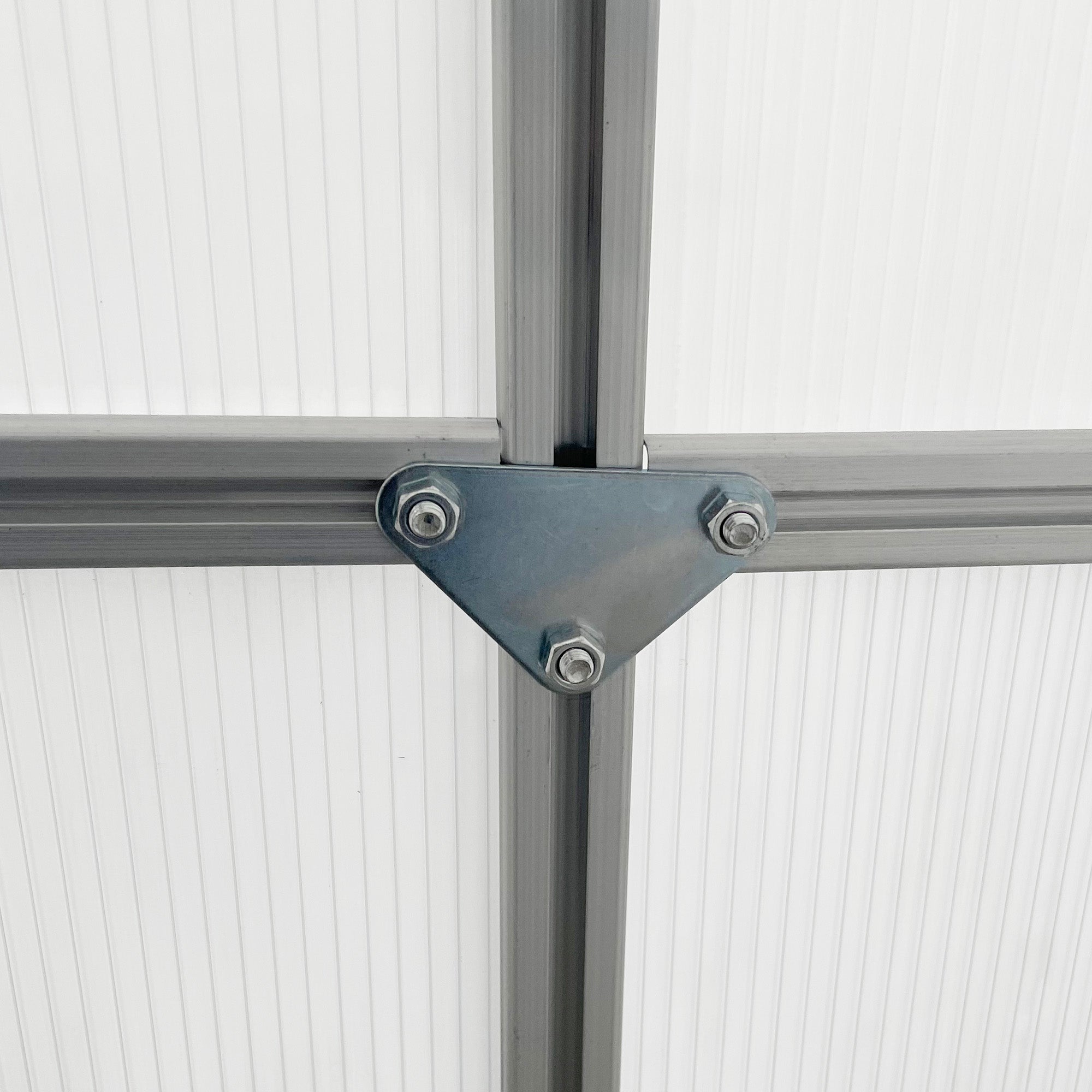 Serre de jardin aluminium polycarbonate 7,1m² Outsunny - 9