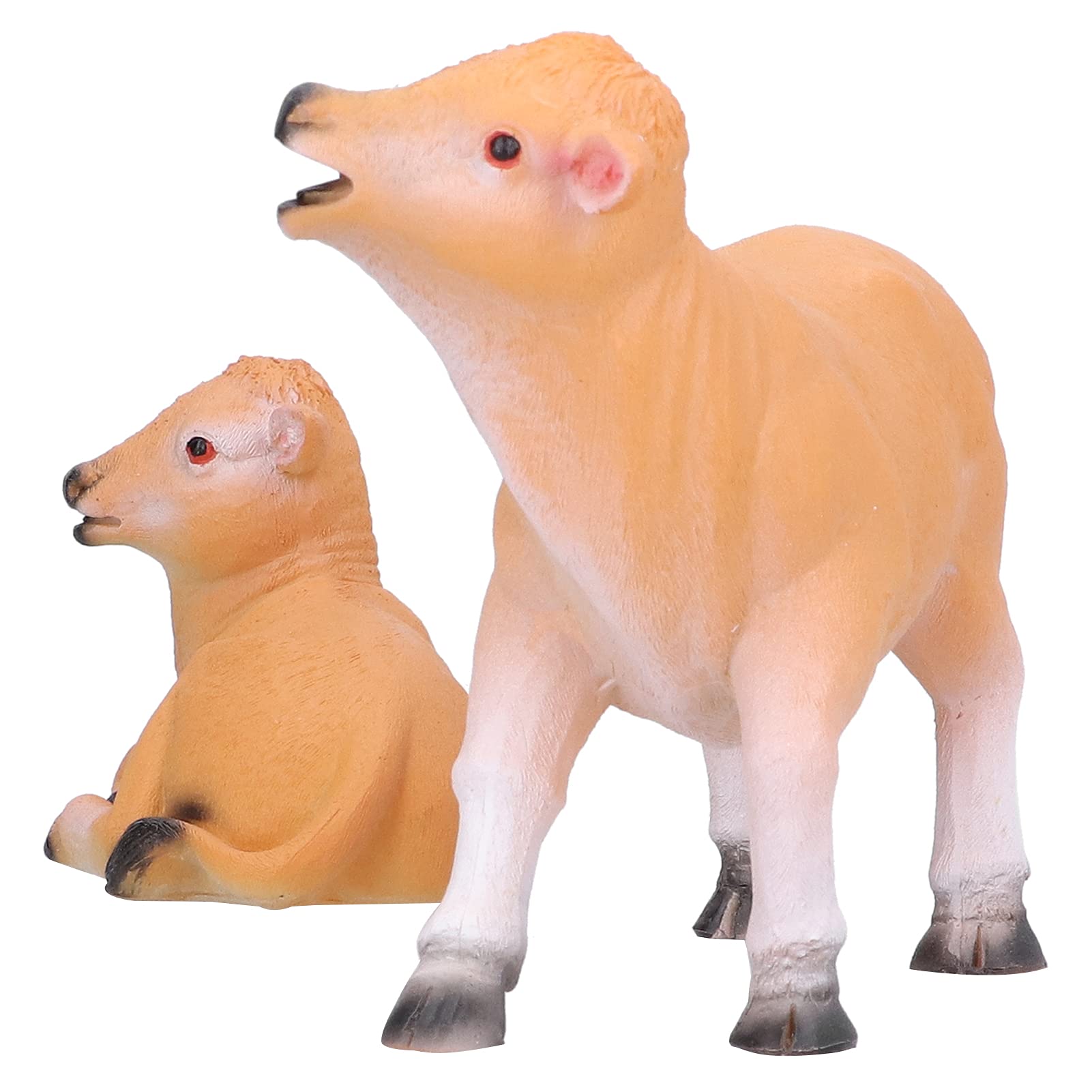 Ozdoba z żywicy w kształcie bydła Model zwierzęcia Rękodzieło Dekoracja ogrodowa Ozdoby na podwórko