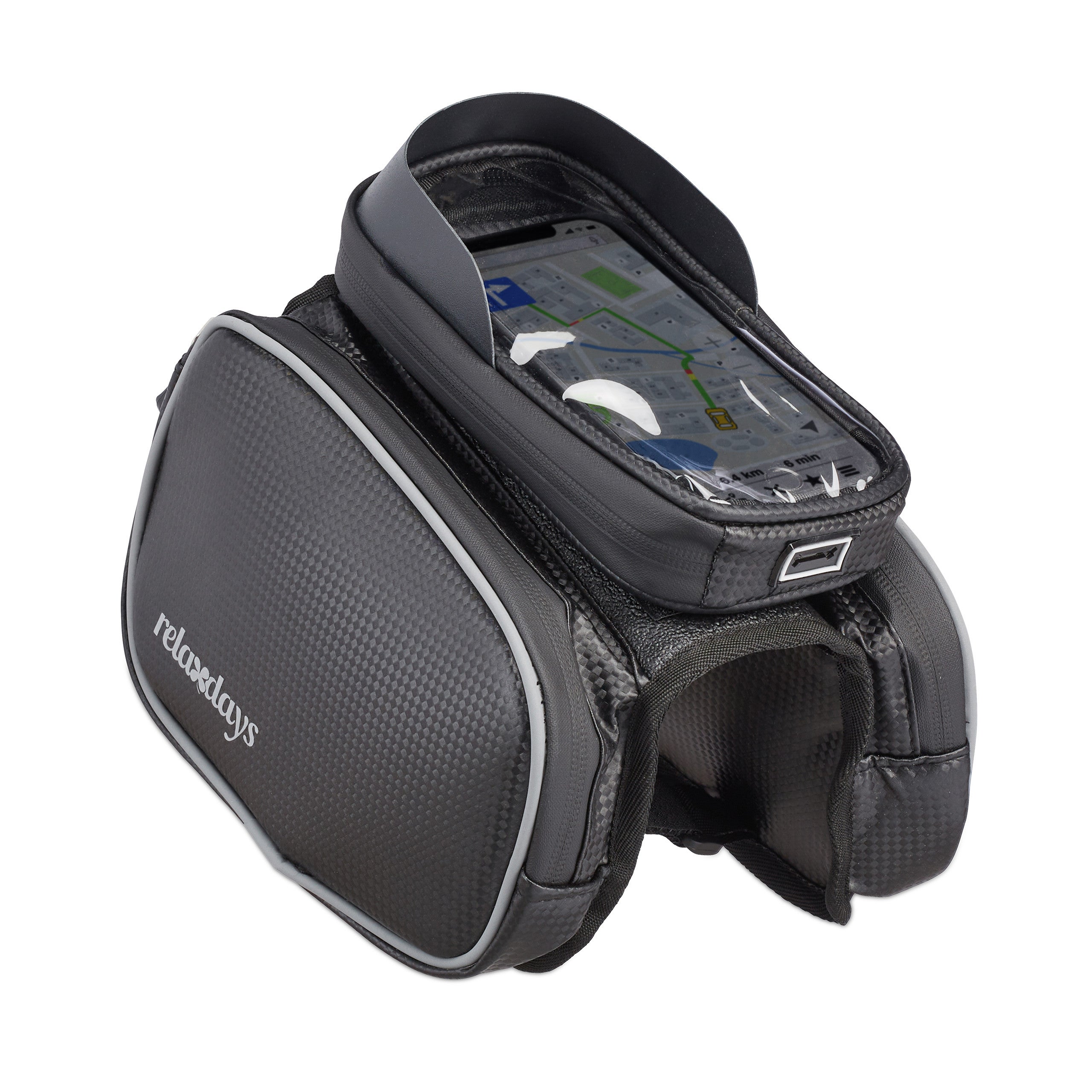 Topeak Sac Étanche Téléphone Vélo 17,5cm - Étui Guidon QuickClick Unisexe