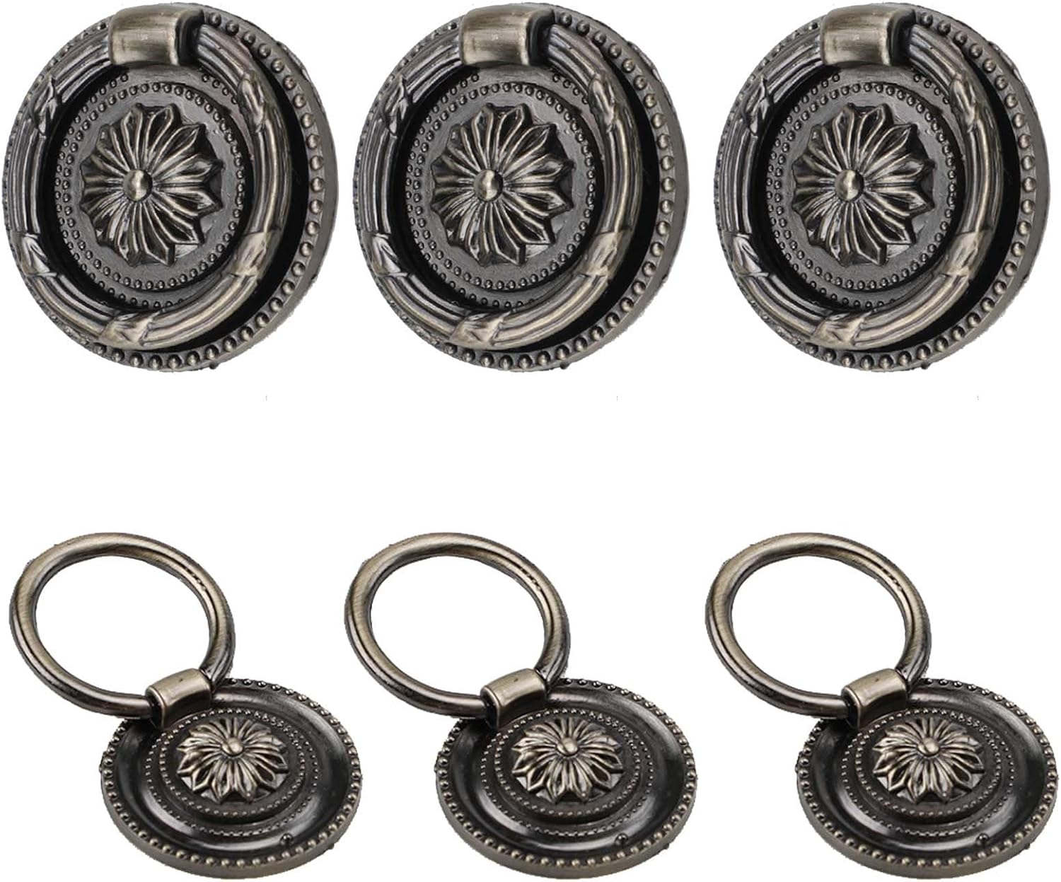 Poignée Tiroir Vintage, Poignee Meuble Vintage avec Vis, Poignée de