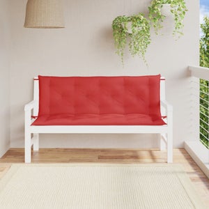 ShGaxin Cuscino per panca da giardino in tessuto Oxford blu 120 x 50 x 7 cm
