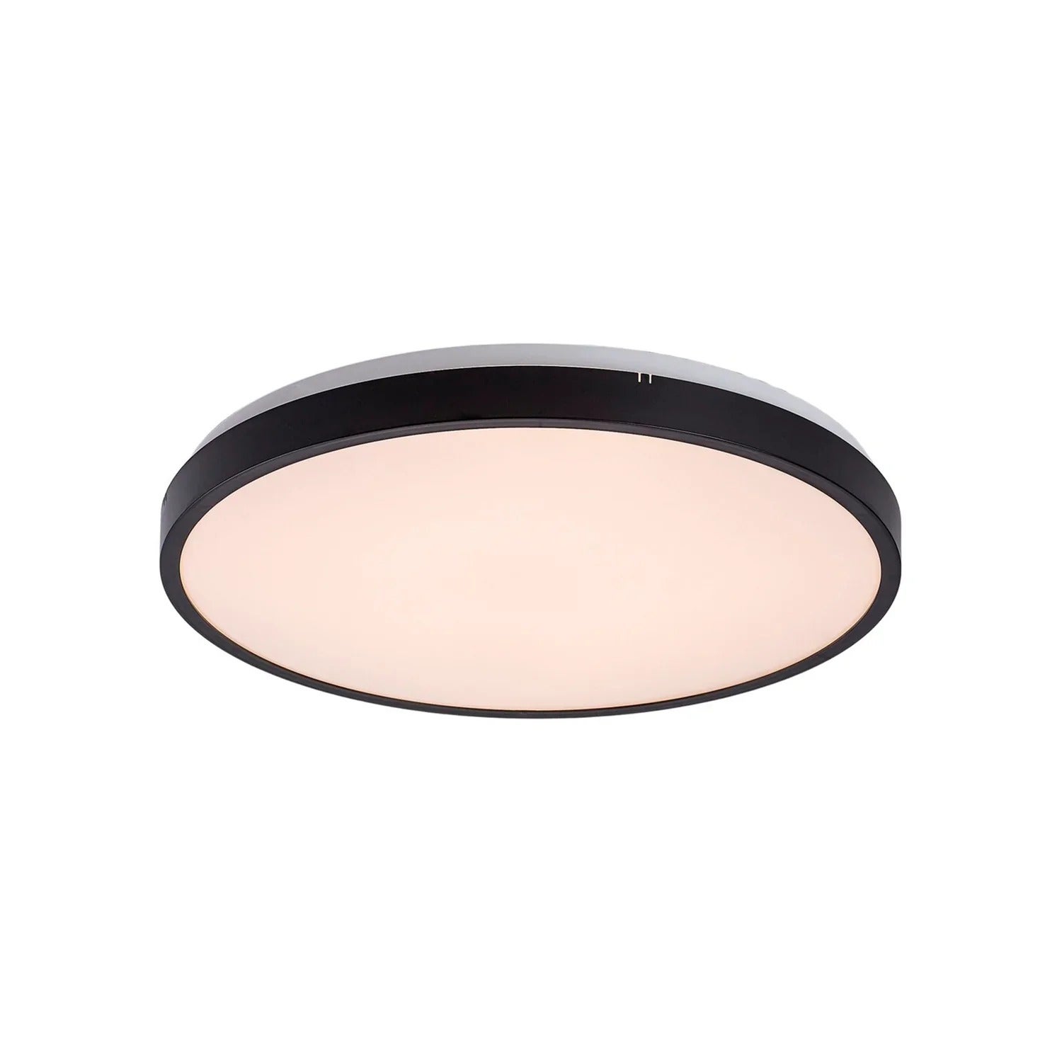 Plafon Alenzo okrągły czarno-biały LED 36W 3000K-6000K 2380lm wym: 6,5 x 42 cm IP44 tworzywo sztuczne Rabalux