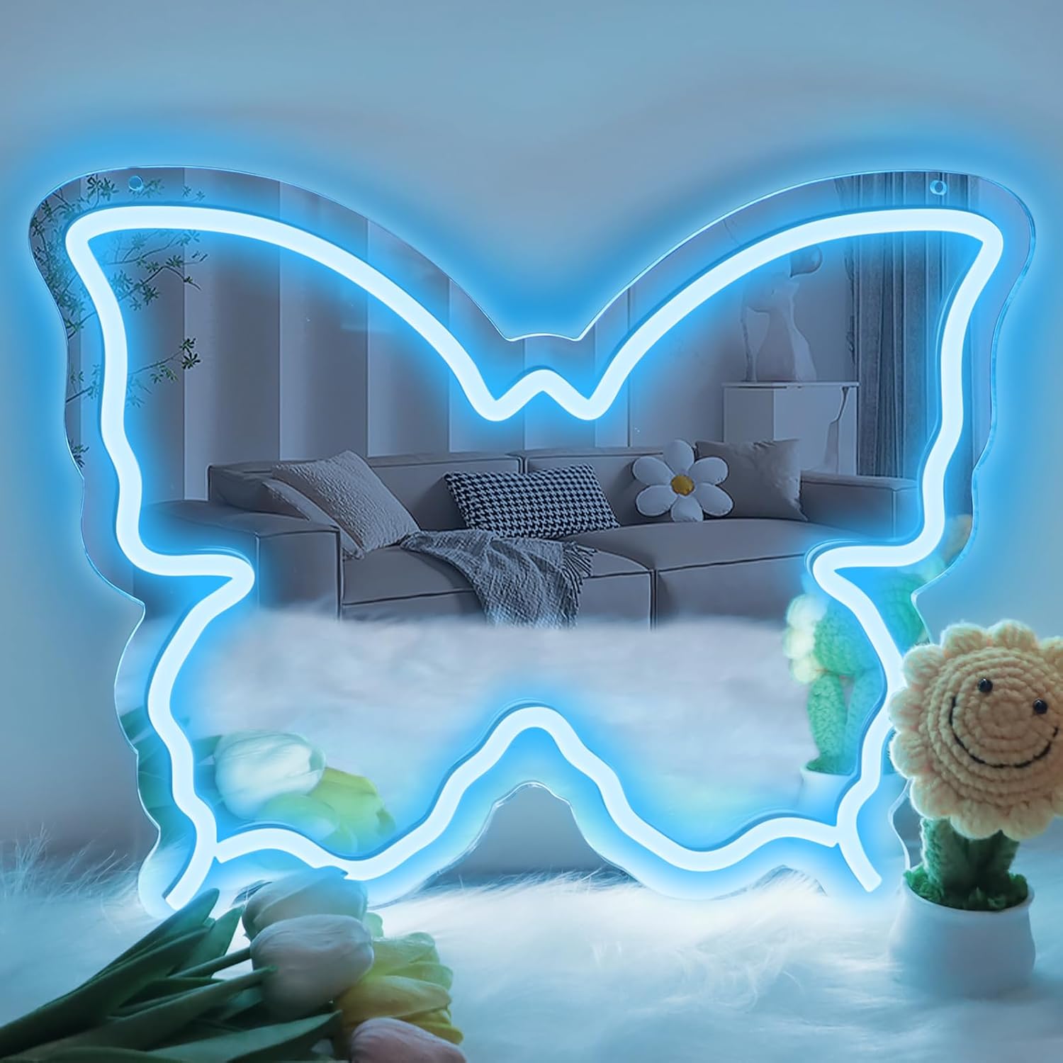 Enseigne Lumineuse Néon LED Flèche Cuisine Ouverte - Intensité Variable, USB 5V, Idéale Pour Restaurants, Bars Et Magasins
