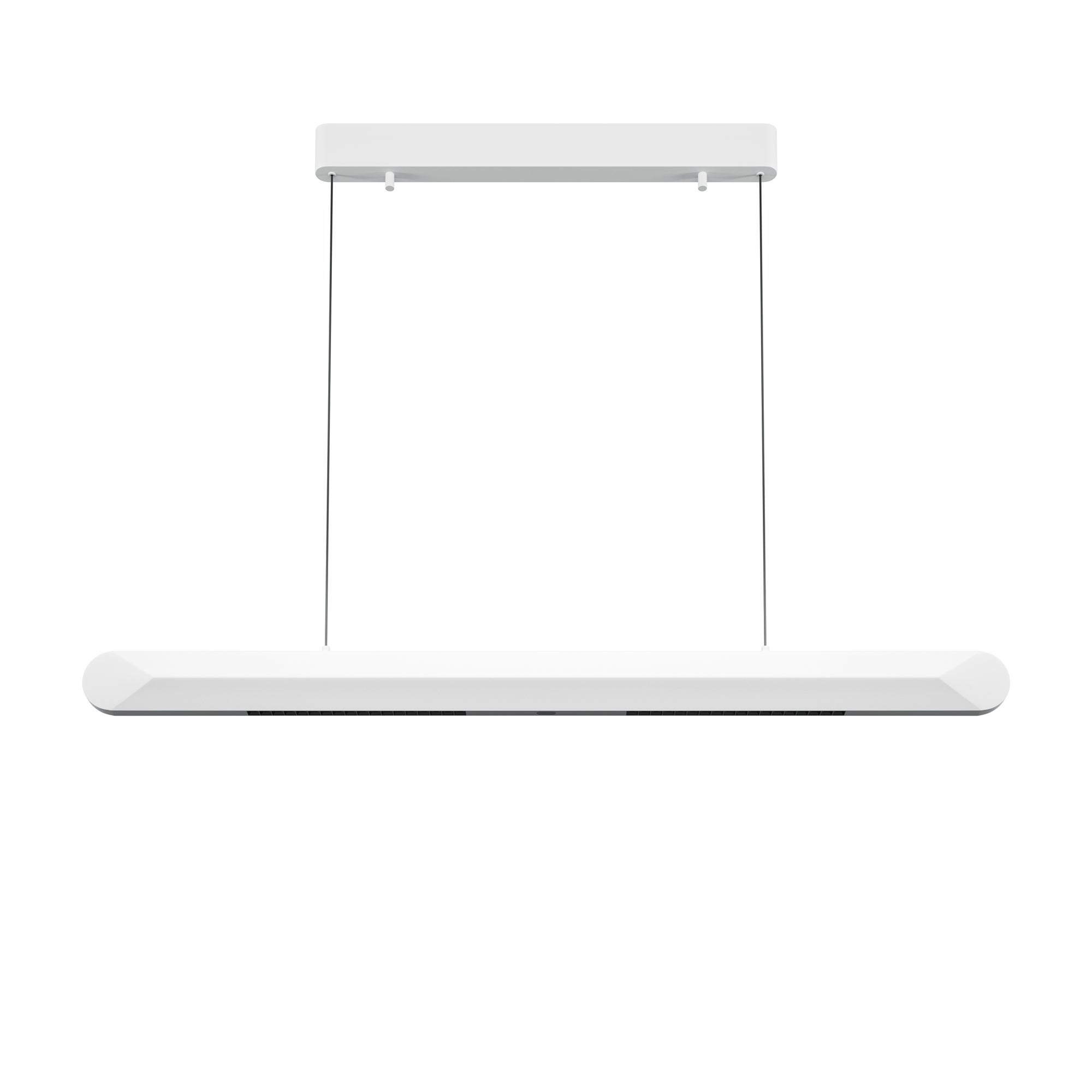 Lampa wisząca Motion biała LED 40W 3000K 2500lm nowoczesna wym: 314 x 120 x 4 cm aluminium Maytoni