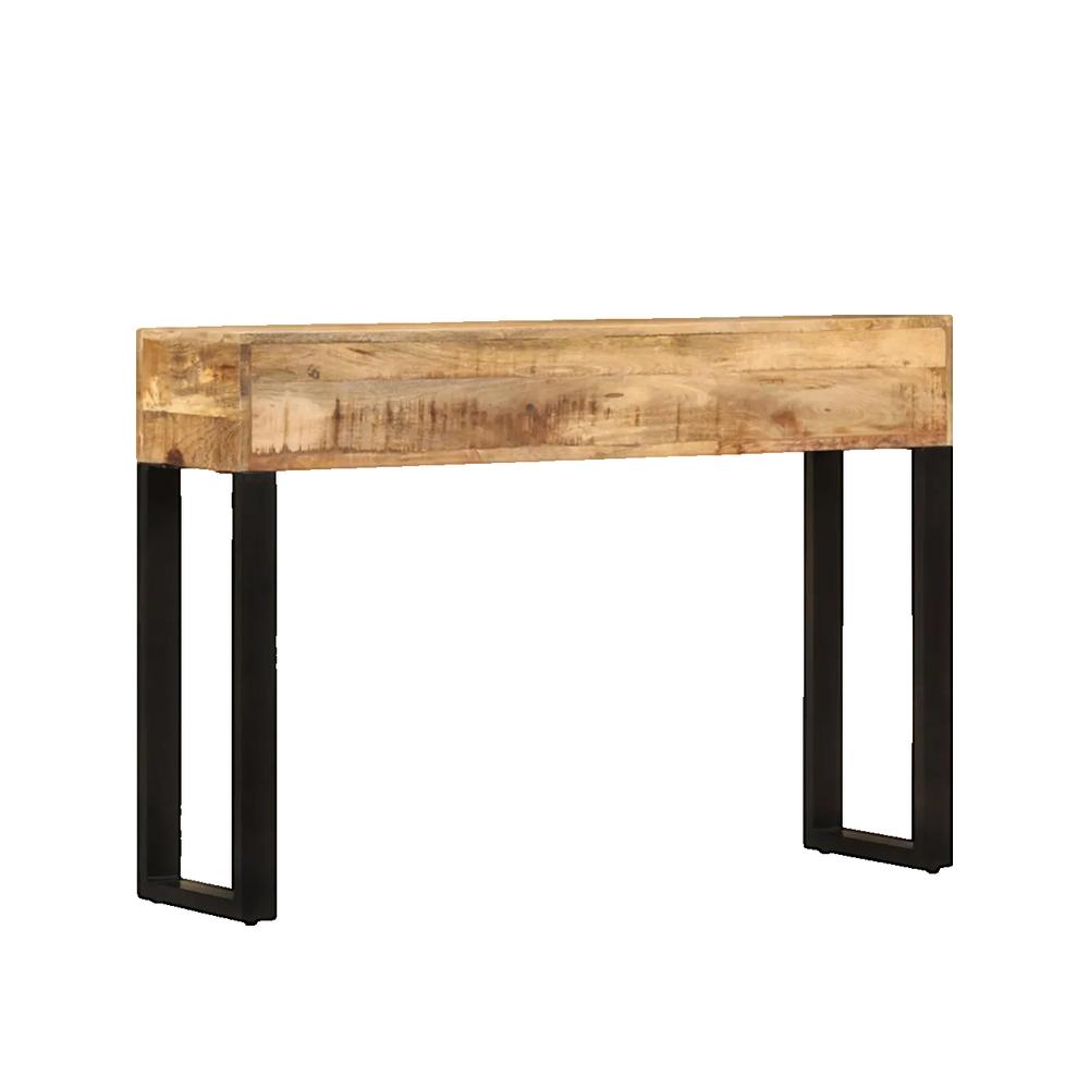 Vidaxl Mesa Consola De Madera Maciza De Mango 110X30x76 - Imagen 2