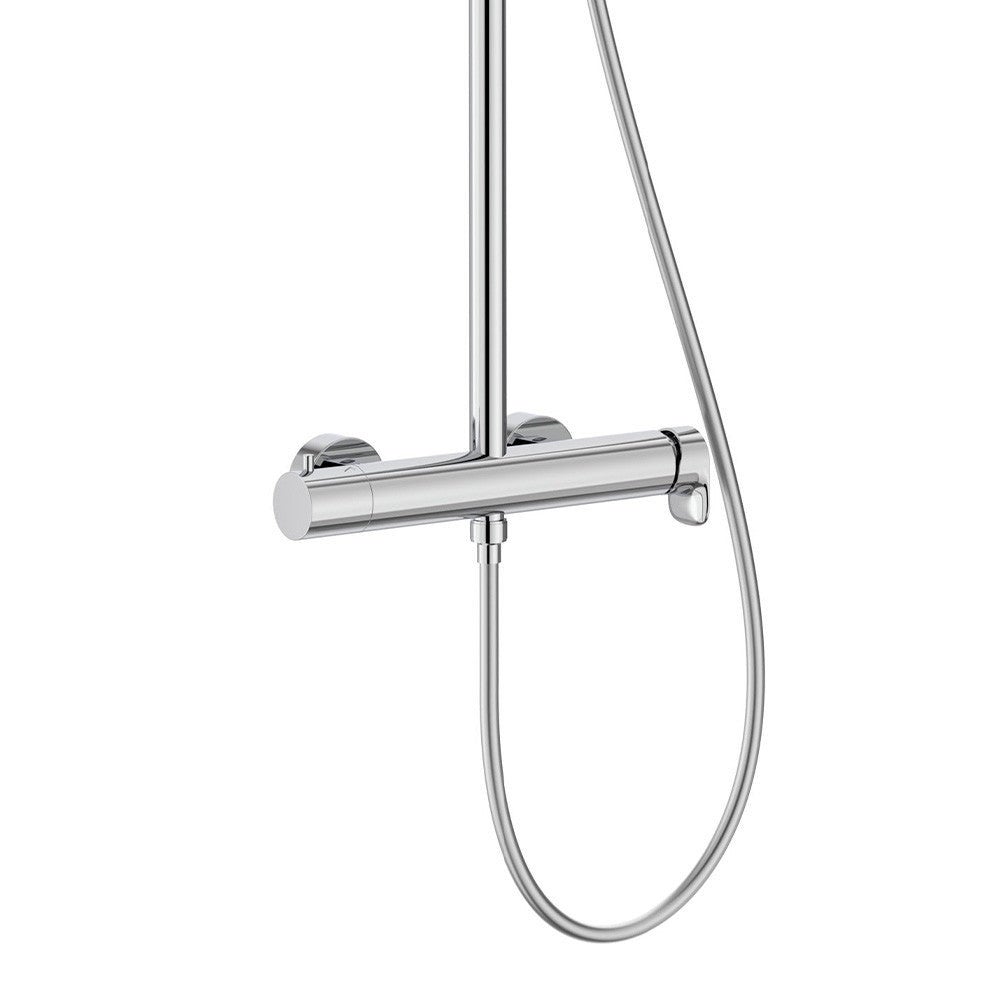 ROCA Plus Round - Columna de ducha monomando VEGA PLUS con altura regulable Cromado - 3