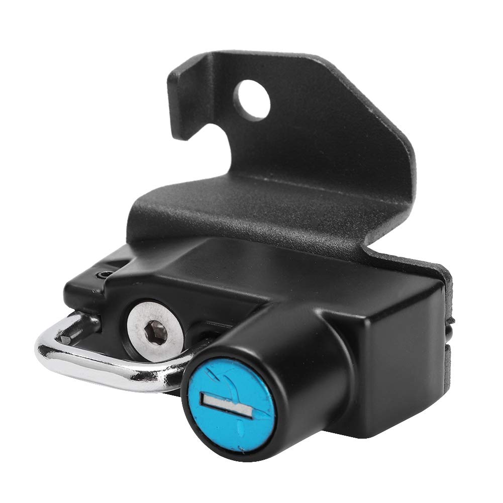 Gancio di montaggio per lucchetto per casco in lega di alluminio per moto adatto per Kawasaki Vulcan S 2015-2019 - 4