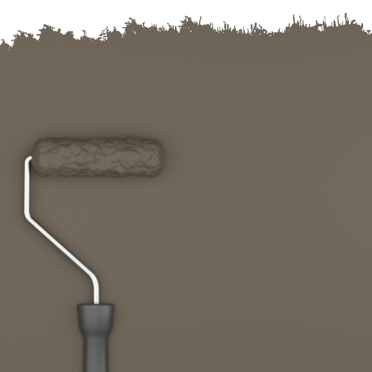 Farba ścienna matowa taupe - 2 l / ca. 18 m² - ESTAHOME