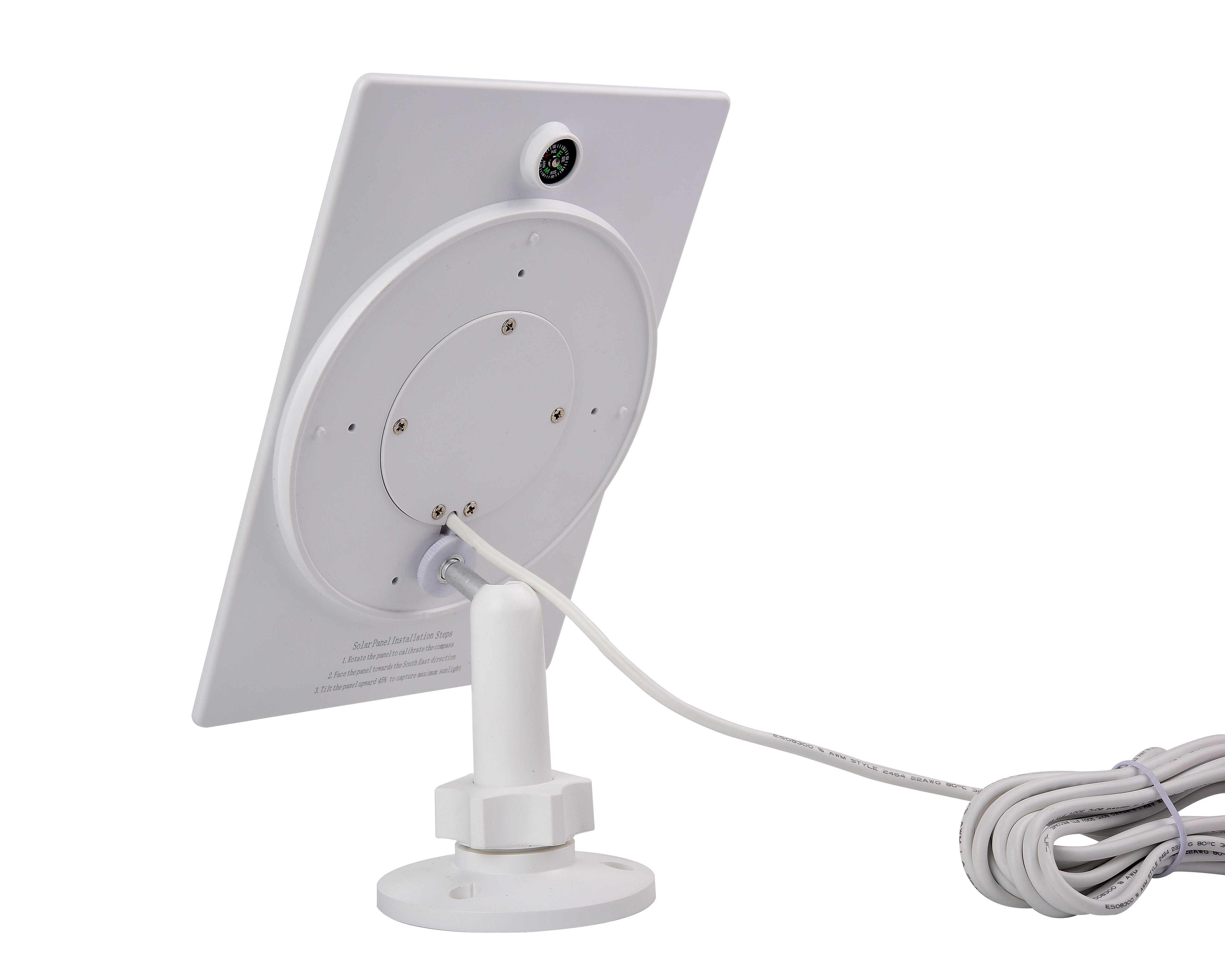 KIT écran 7″ enregistreur 4MP ULTRA HD + 2 Caméras rechargeables (1x PT) + 2 Panneaux solaire - 9
