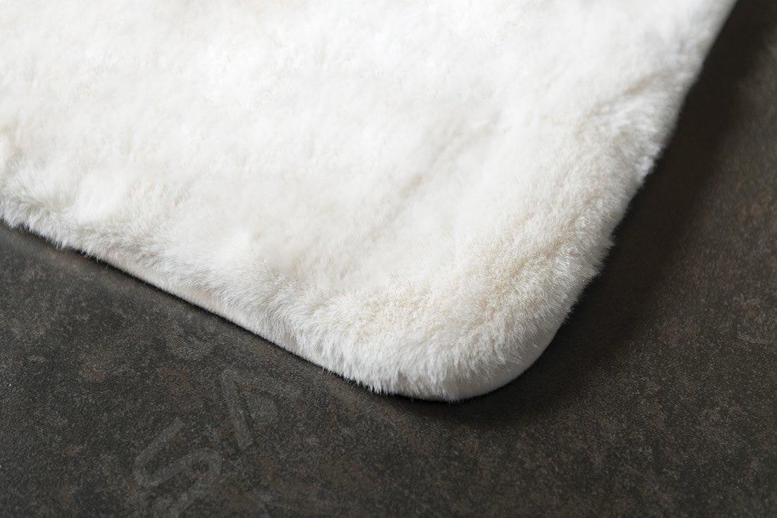 Sapho Accessoires de salle de bains Gedy - Tapis de salle de bains 50 x 80 cm, avec antidérapant, blanc 96FY508002 - 6