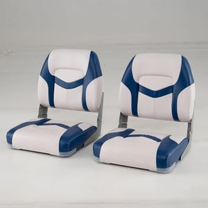 Sedile Pieghevole Per Pesca Oceansouth - Blu/Bianco | Resistente UV E Intemperie - Foto 5