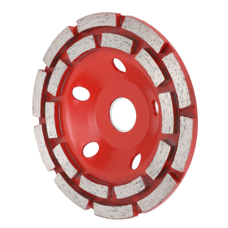Meule Boisseau Diamantée Double Rangée 150mm - Pour Béton, Granit, Pierre, Marbre Et Ciment