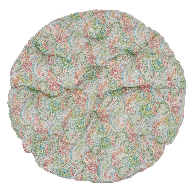 Poduszka do fotela wiszącego Koło zielony/różowy PATIO