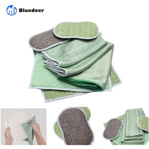 5 PCS Lingettes Reutilisable pour WetJet Wood, Lingette Vert pour Parquet WetJet Balai Spray - Maison