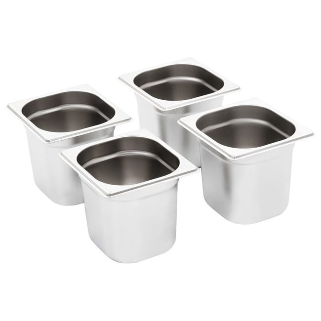 Contenitore Gastronorm Acciaio Inox 1/1 | 32,5x53x15 Cm | 20 Litri | Per Ristorazione - Foto 3