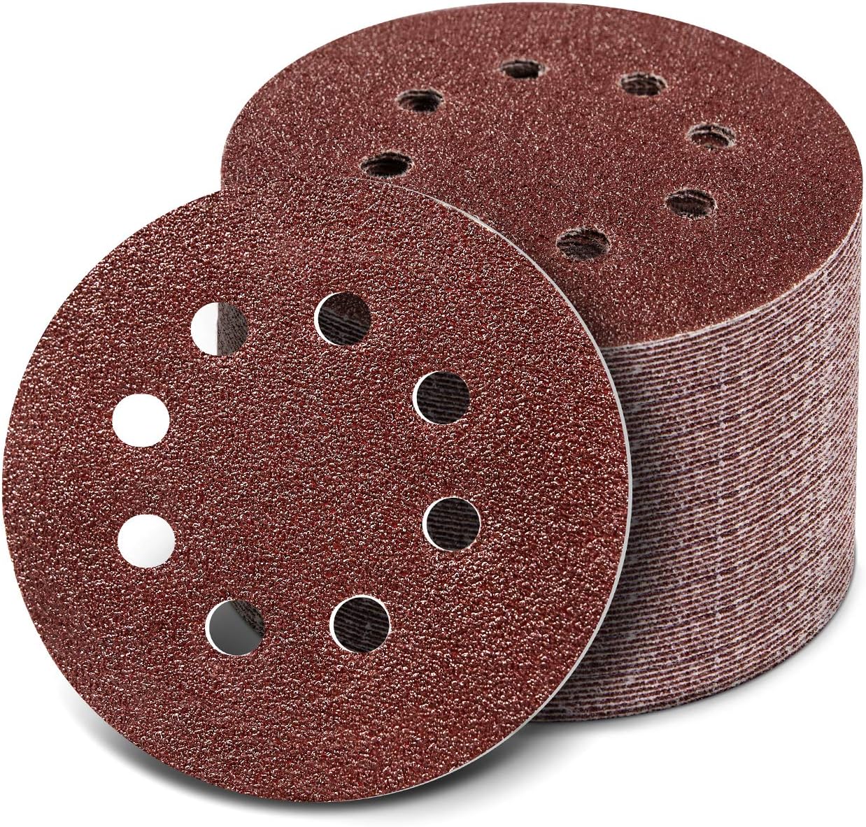 Lot De 40 Disques à Poncer 150mm - ALLDREW - Idéal Pour Poncer, Polir, Dérouiller
