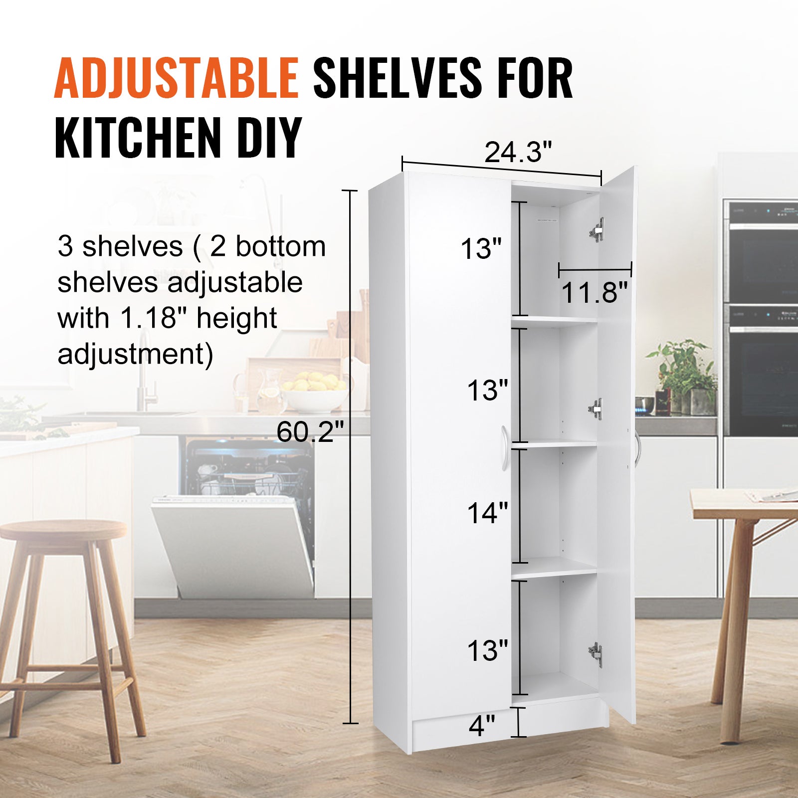 Armoire garde-manger SucceBuy 60