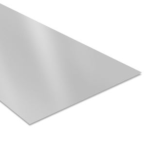 Tôle Aluminium 1 Mm Avec Film Protection - Découpe 550 X 1000 Mm - Al99,5%