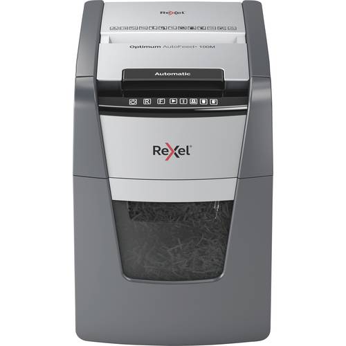 Rexel AutoFeed+ 50X - Destructeur De Documents Automatique 50 Feuilles - Sécurité P4 - Bac 20L - Pour Bureau Et Télétravail