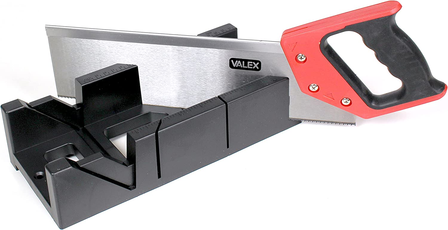 Valex Dima Tagliacornici Con Sega A Dorso - Base Millimetrata Per Angoli 45° E 90° - Foto 10