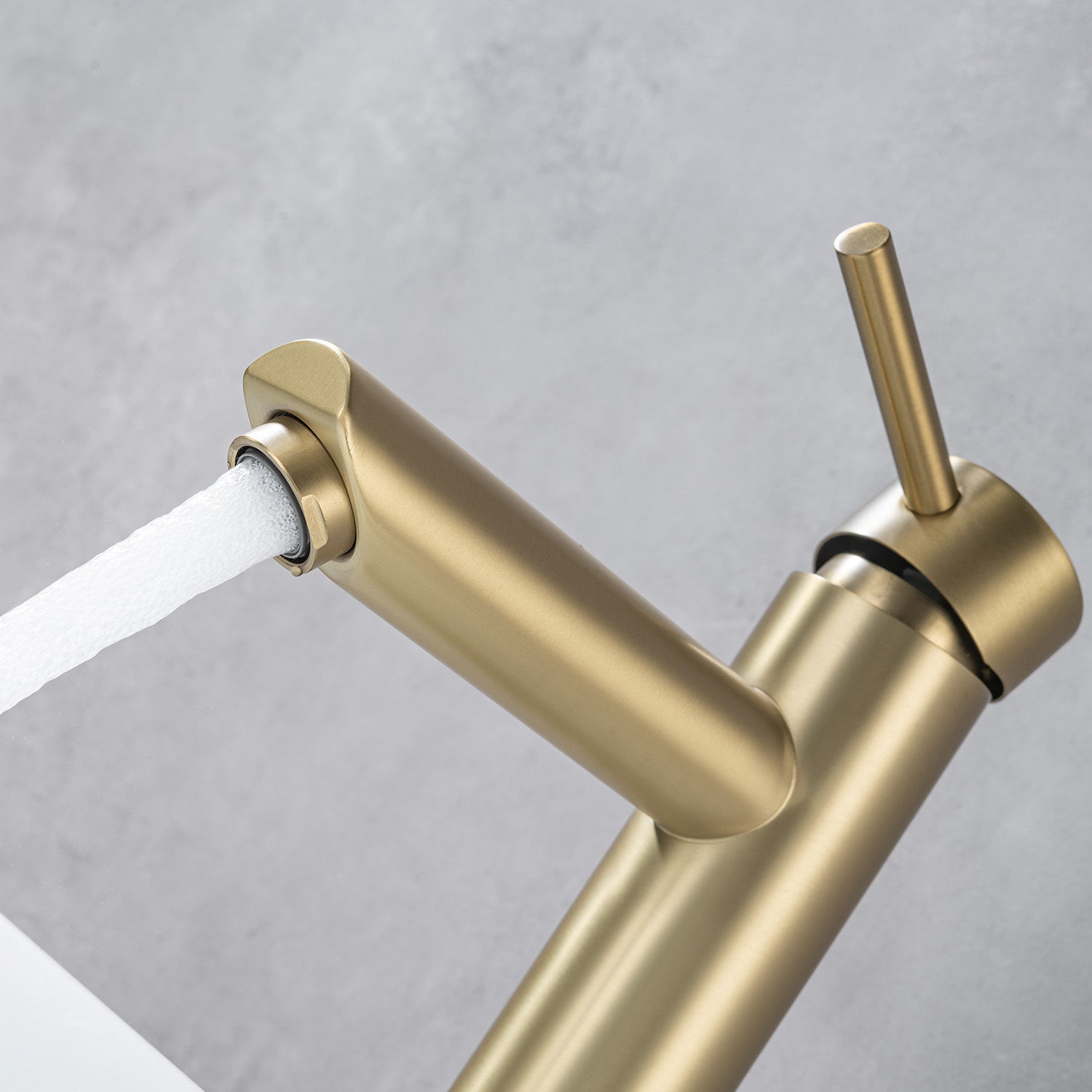 LOMAZOO Robinet de lavabo doré Kandy - 5