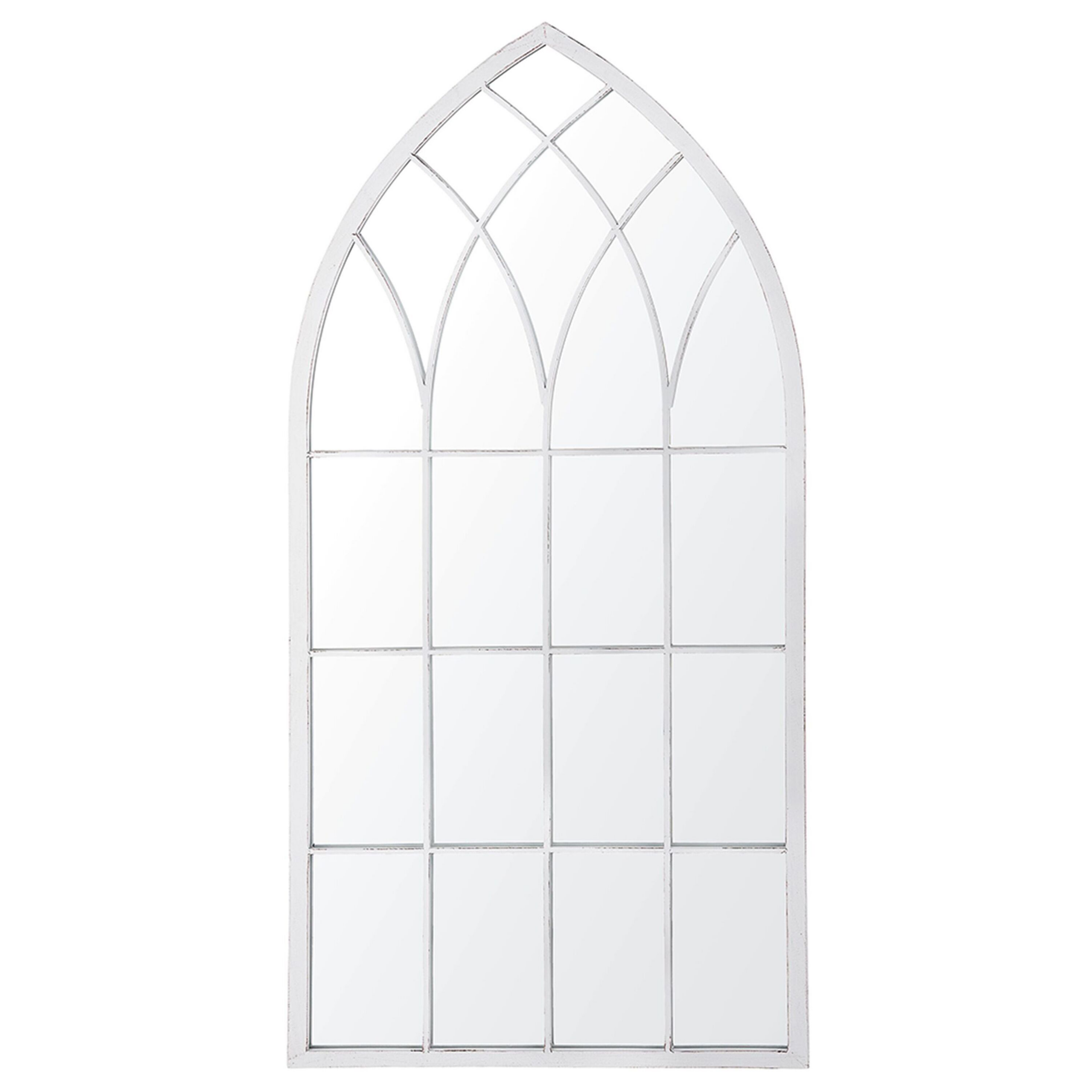 Oglindă de perete CASSEL 50 cm 115 cm Metal Gri deschis