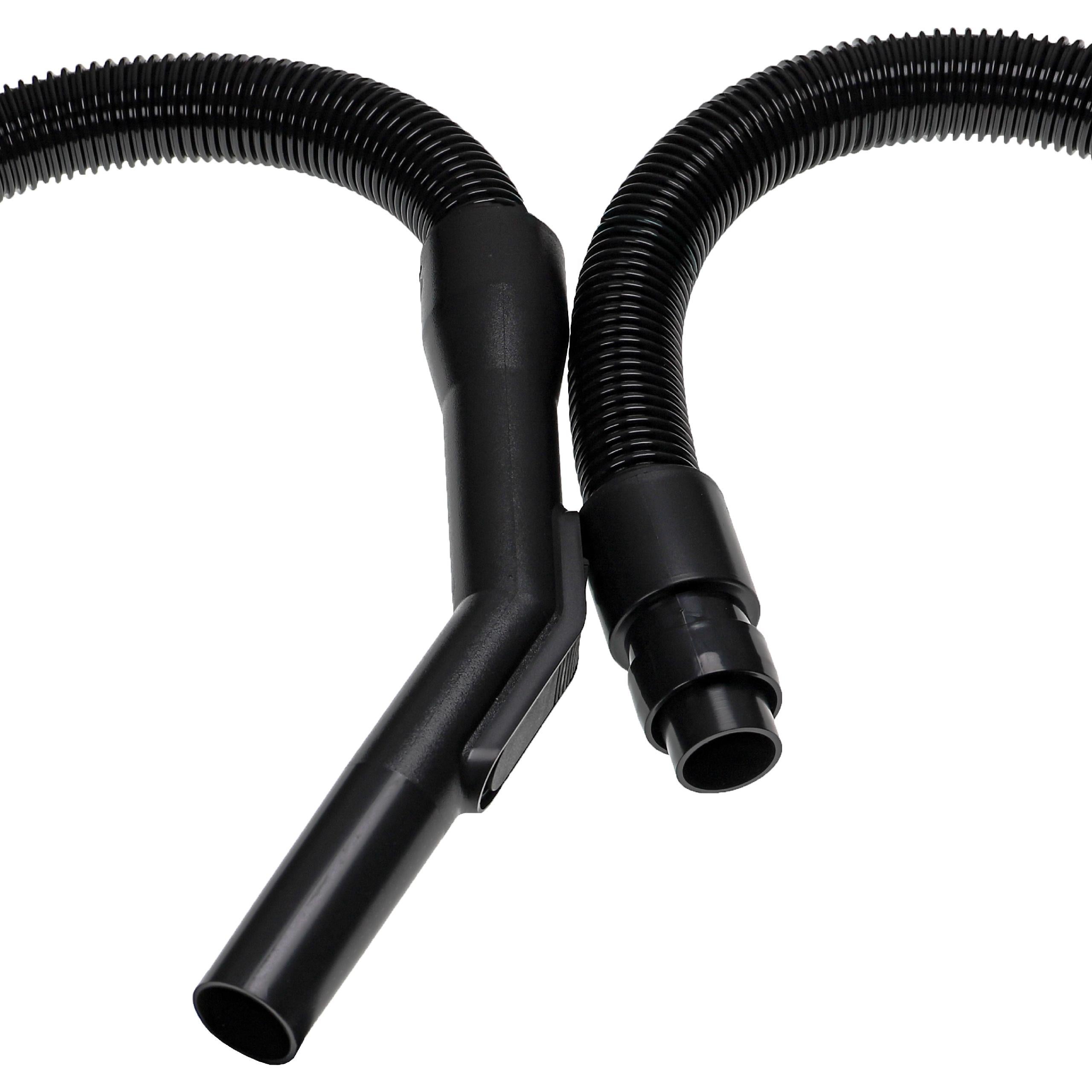vhbw Tuyau flexible compatible avec Bosch Optima 50, 51, 54, 58 aspirateurs - 1,8 m + poignée, avec raccord circulaire 35 mm - 5