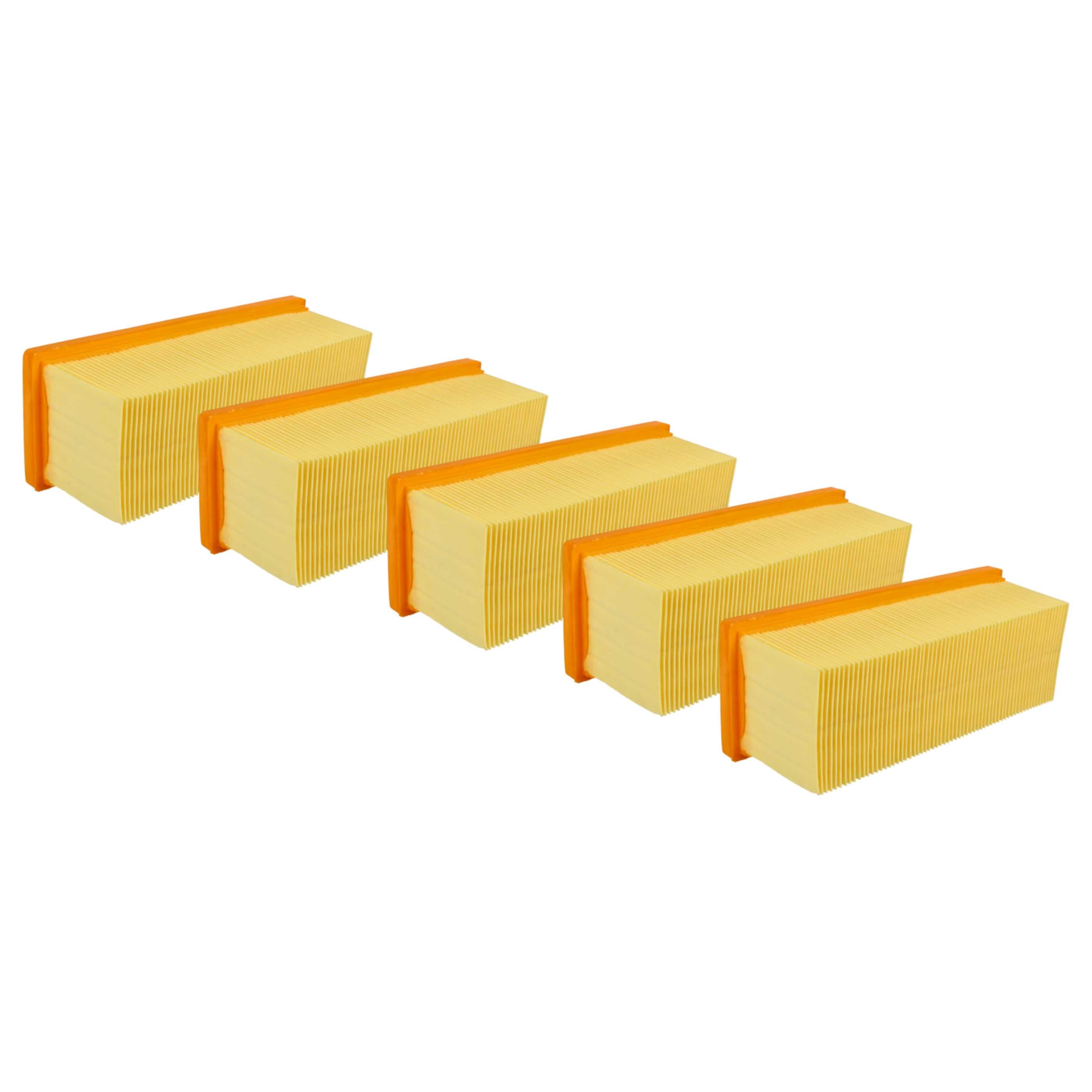 Vhbw 3 Filtri A Pieghe Piatte Per Aspirapolvere Kärcher – Compatibile Con NT 181 Profi, A 2801, SE 3001