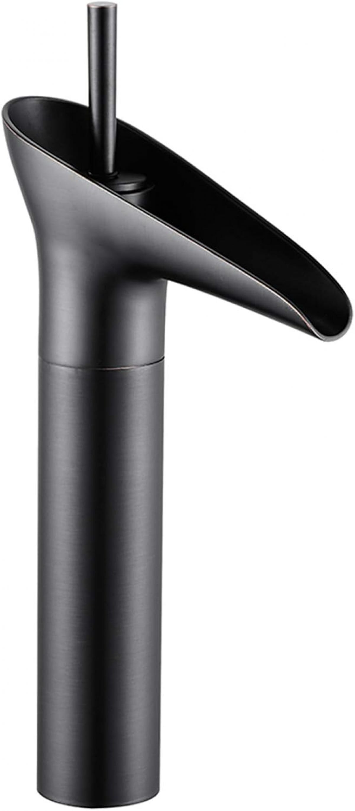 Robinet Salle De Bain Noir, Mitigeur Lavabo Cascade En Acier Inoxydable Monocommande Chaud Froid Economiseur Eau 73946015 Robinet Salle De Bain Noir, Mitigeur Lavabo Cascade En Acier Inoxydable Monocommande Chaud Froid Economiseur Eau 73946015