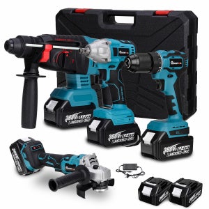 WORX NITRO Perceuse à Percussion Brushless 20V WX354.9 - 60Nm Active Hammer Sans Batterie