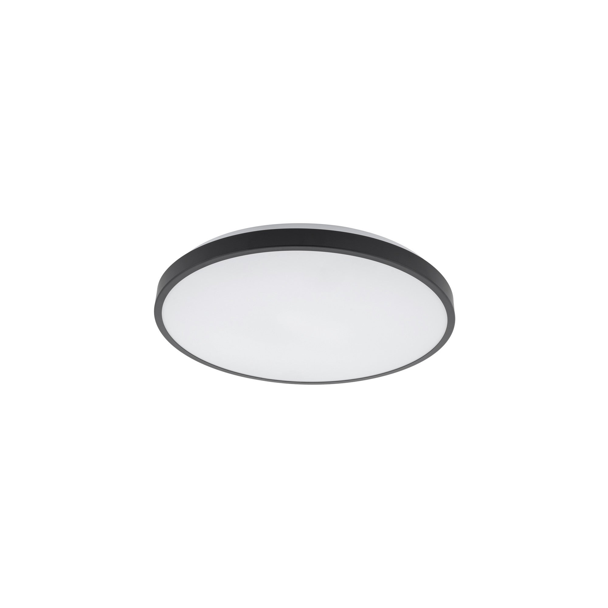 Plafon Agnes Led okrągły czarno-biały LED 22W 4000K 1800lm wym: 5 x 38,5 cm IP44 metal Nowodvorski Lighting