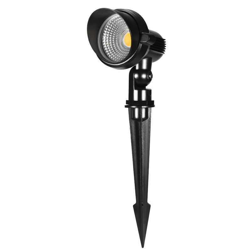 Reflektor ogrodowy LED 7 W, wodoodporny, zasilany sieciowo, niskonapięciowy, oświetlenie zewnętrzne (opakowanie 1 szt.)