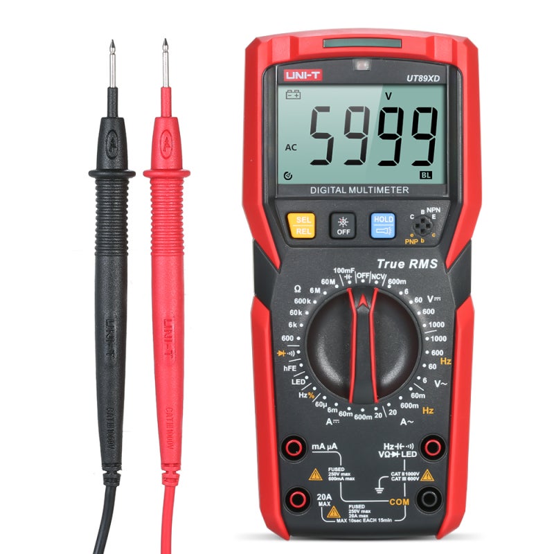 Multimètre numérique portable haute précision, mini universel 6000 — free download