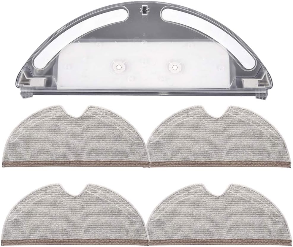 Zbiornik na wodę z 4 pełnymi ściereczkami do odkurzacza Xiaomi Roborock S5 S50 S51 S55 S6
