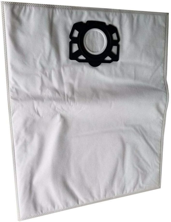 Lot de 12 sacs filtrants en non-tissé de rechange pour Karcher WD5, WD6 , MV 4, MV 5, MV 6 - 4