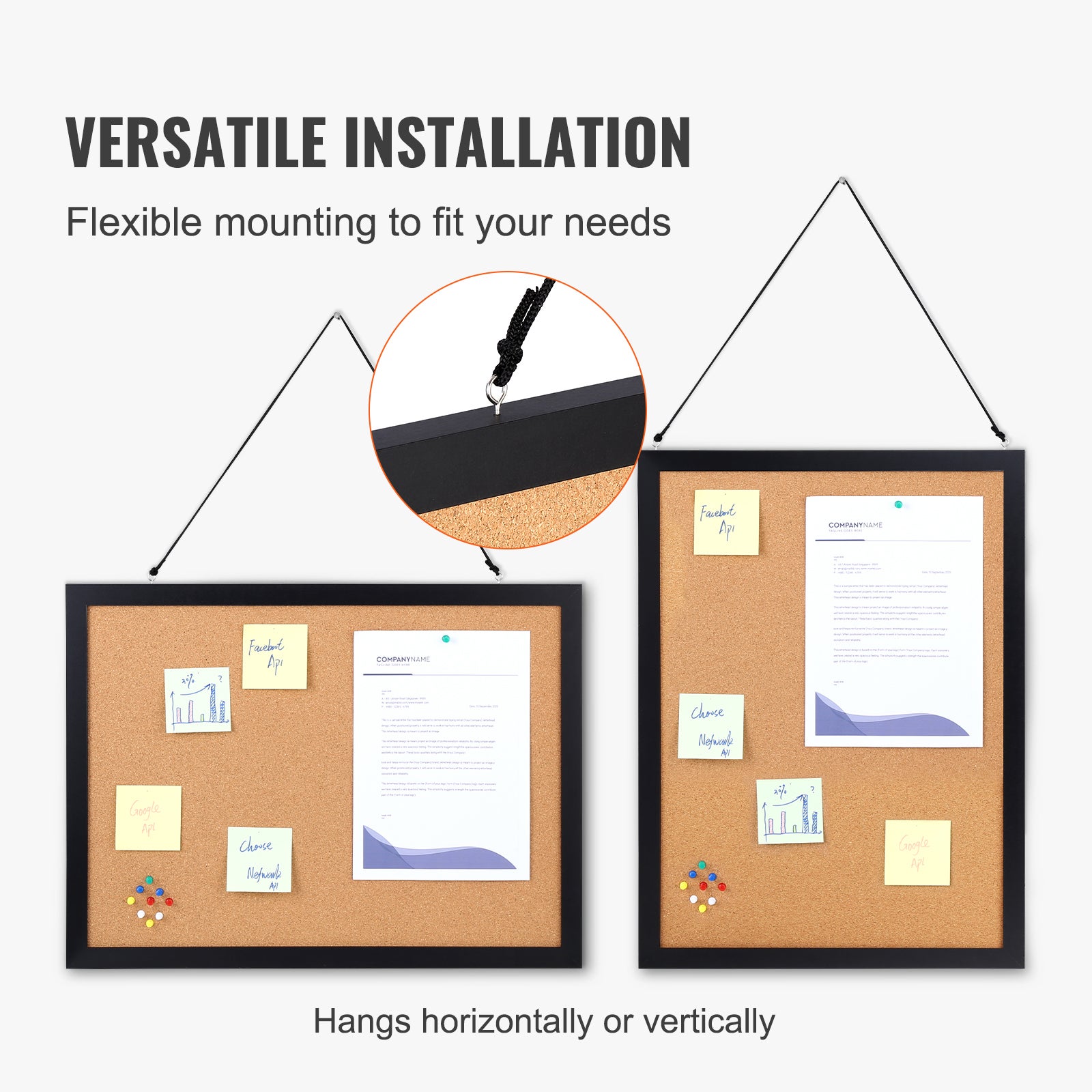 Tableau liège double face 24 x 18
