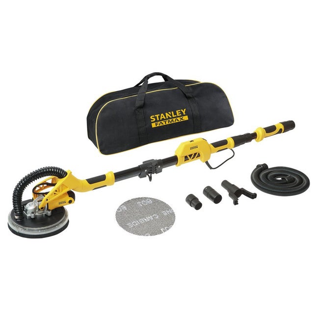 Ponçeuse Télescopique filaire Ø225mm pour Plaquiste 750W STANLEY FATMAX SFMEE500S-QS