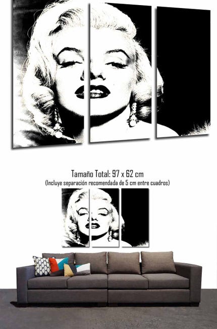 Stampa Su Tela - Marilyn Monroe - Stampe Su Tela Stampa Su Tela - Marilyn Monroe - Stampe Su Tela