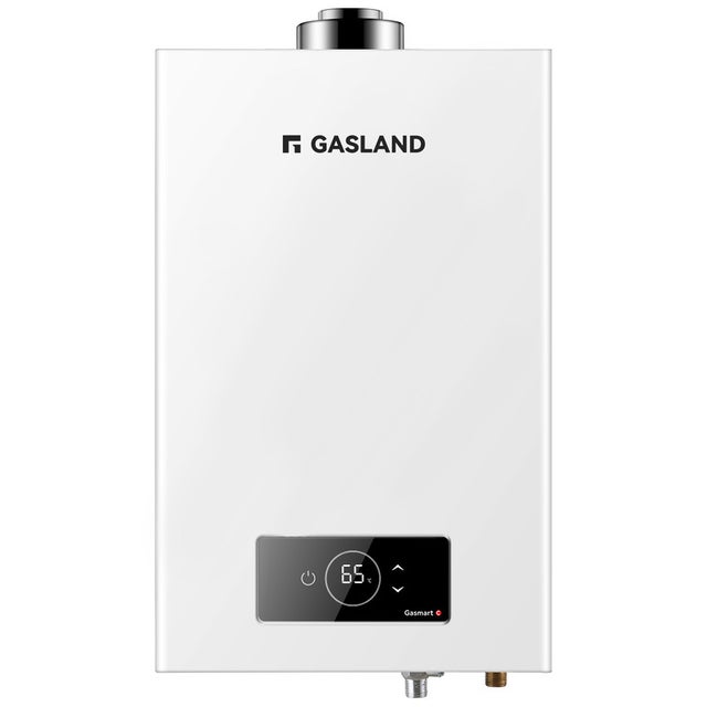 GASLAND Gasmart C GS318LP Chauffe-eau instantané au gaz Propane/Butane 28-50mbar 12L Chauffe-eau pour l'intérieur 24kW