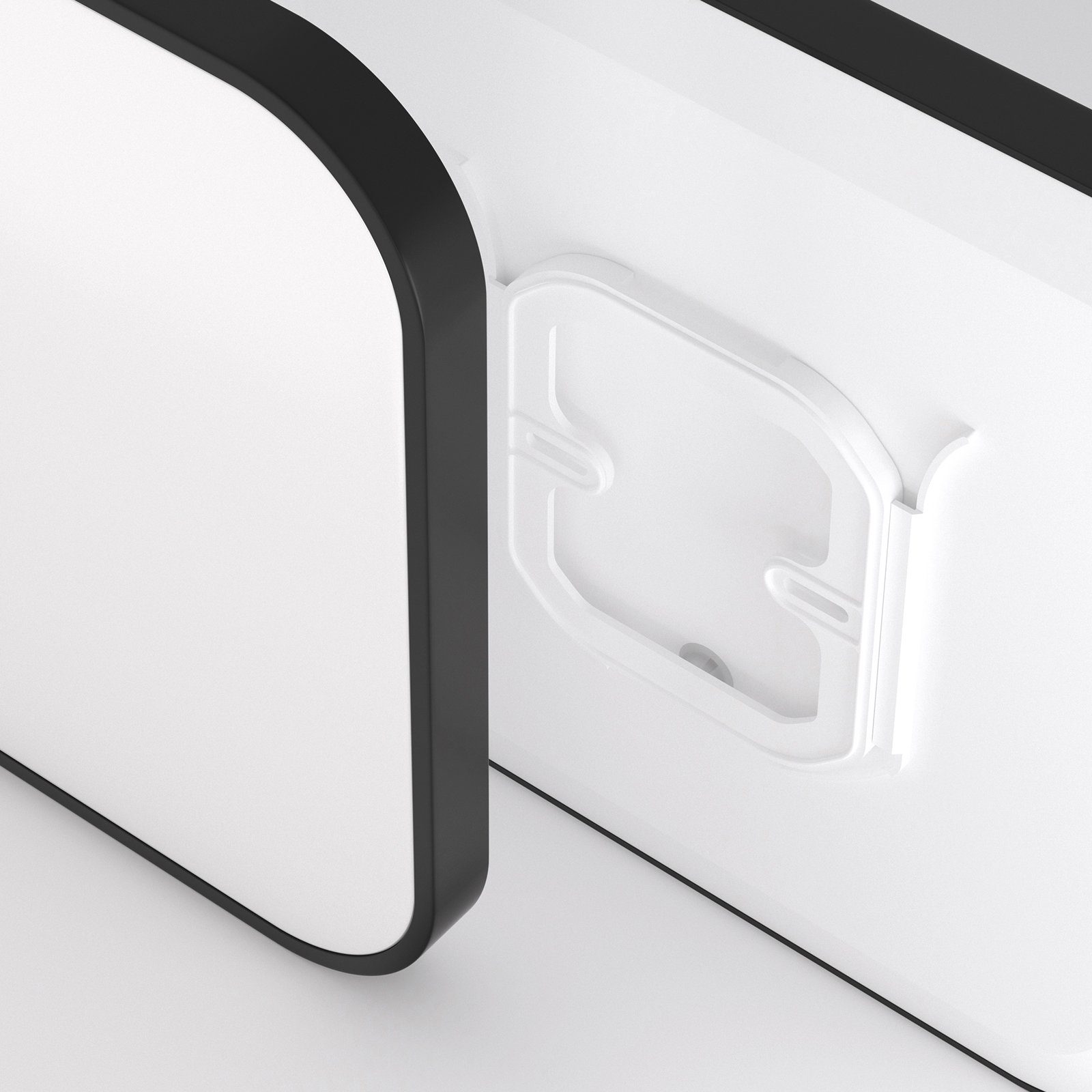 NETTLIFE Lámpara de Techo LED IP44 Negro 27 cm 15 W Dormitorio Cocina Regulable con Mando a Distancia Baño Cuadrado para Pasillo - 7