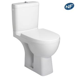 WC à poser compact JACOB DELAFON Odeon up + abattant